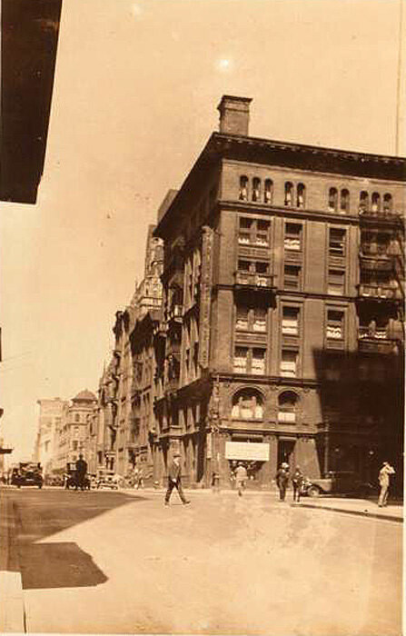 56th Street, north side, west from and including Seventh Avenue