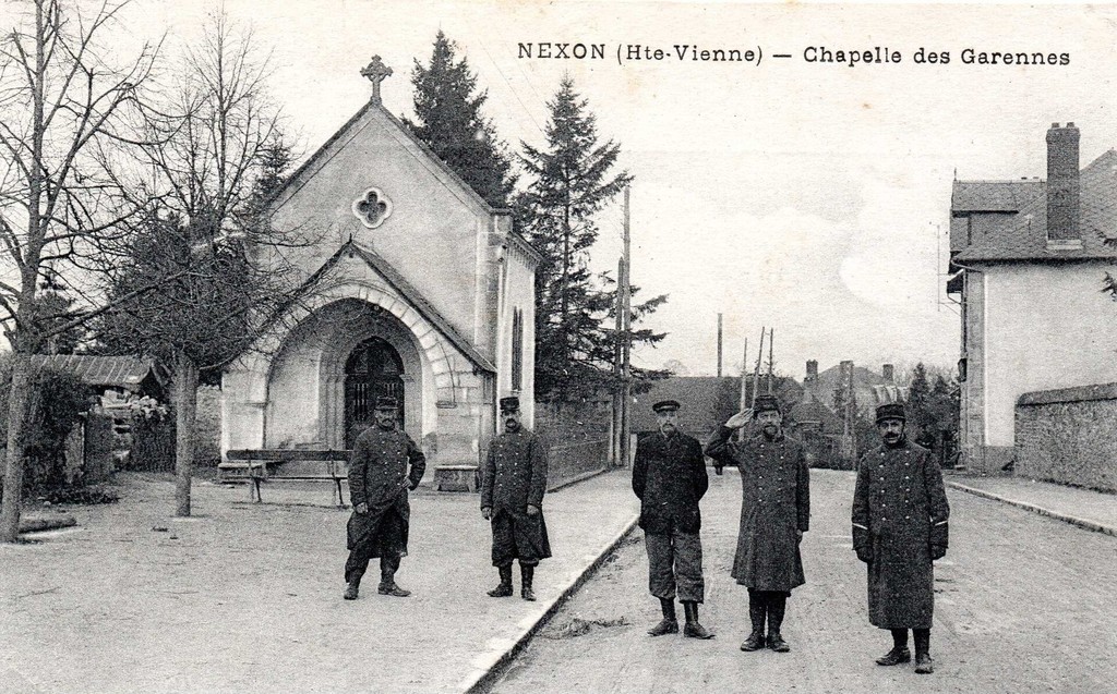 Nexon. Chapelle des Garennes