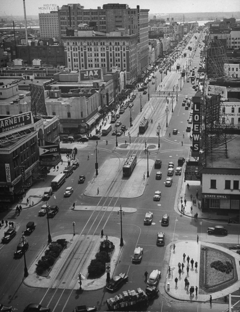 A view of Canal Street