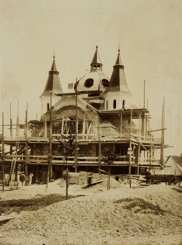 Kroměříž, stavba synagogy