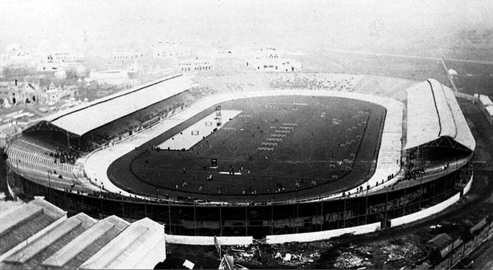 The White City Stadium was the principal venue for the 1908 Games.