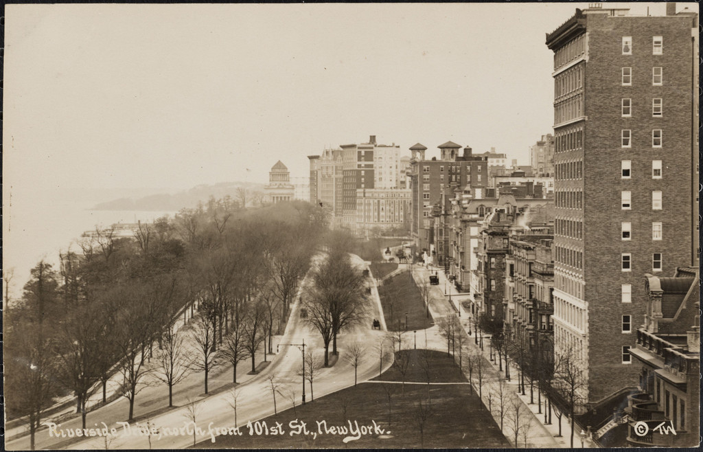 Riverside Drive, north from 101st Street