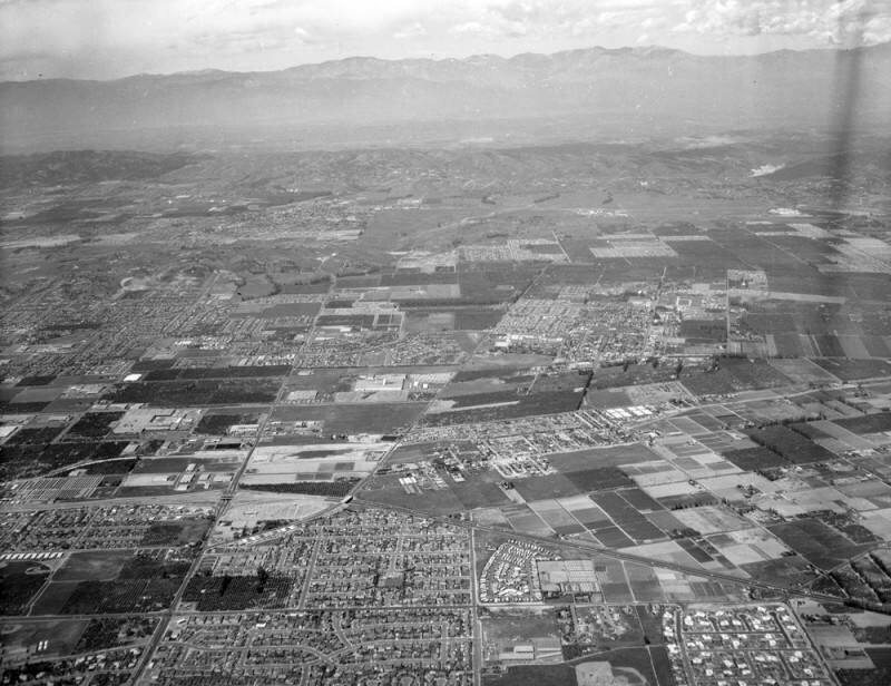 East Anaheim Aerial, looking north