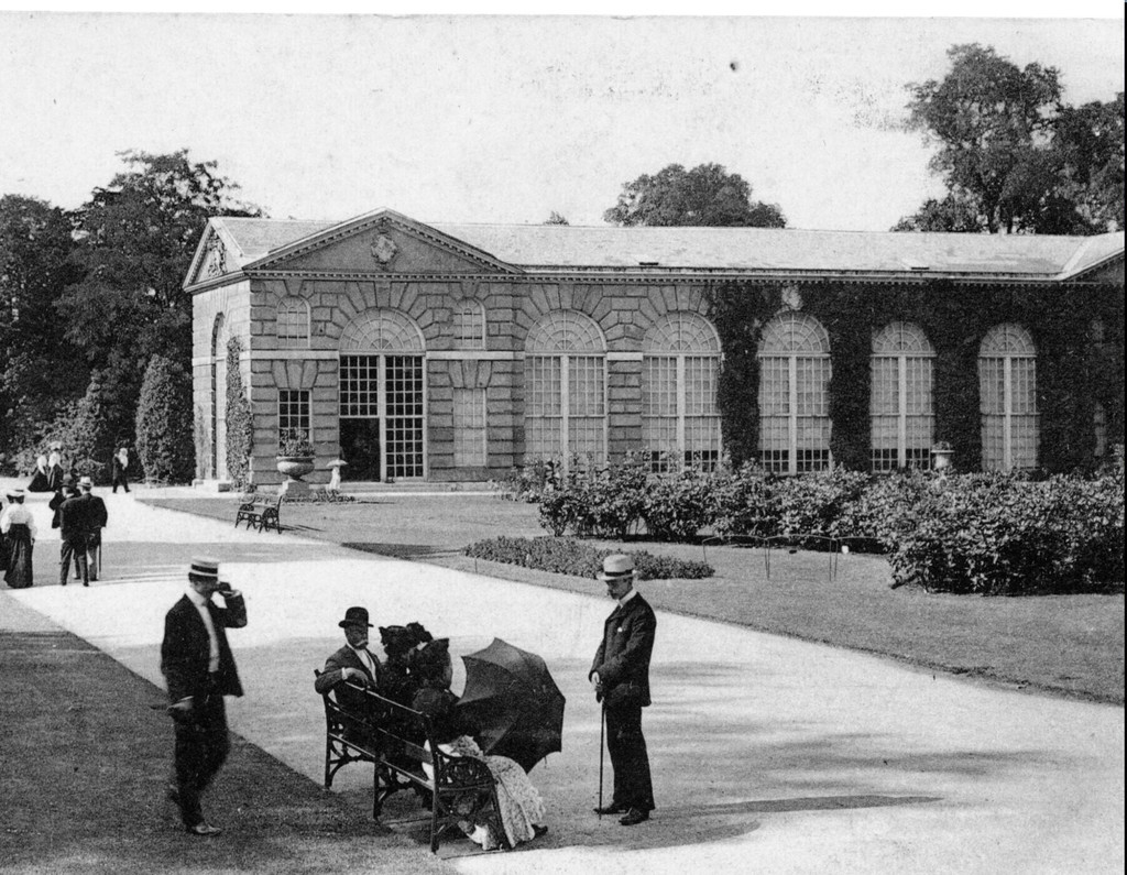 The Orangery then and now