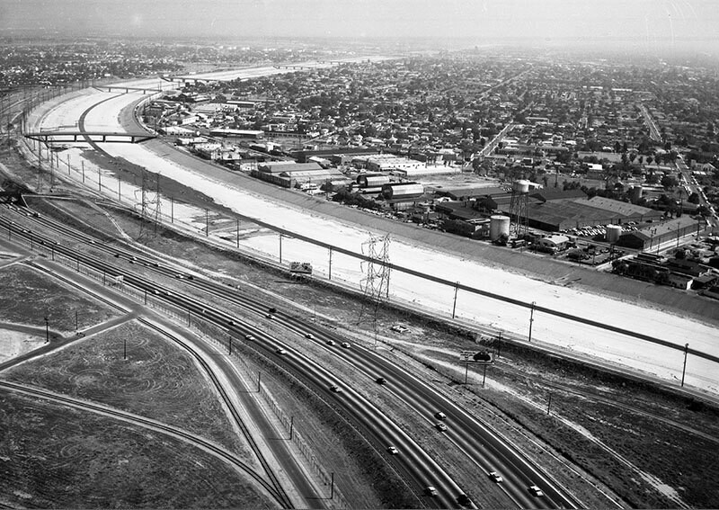 Long Beach (710) Freeway, looking south