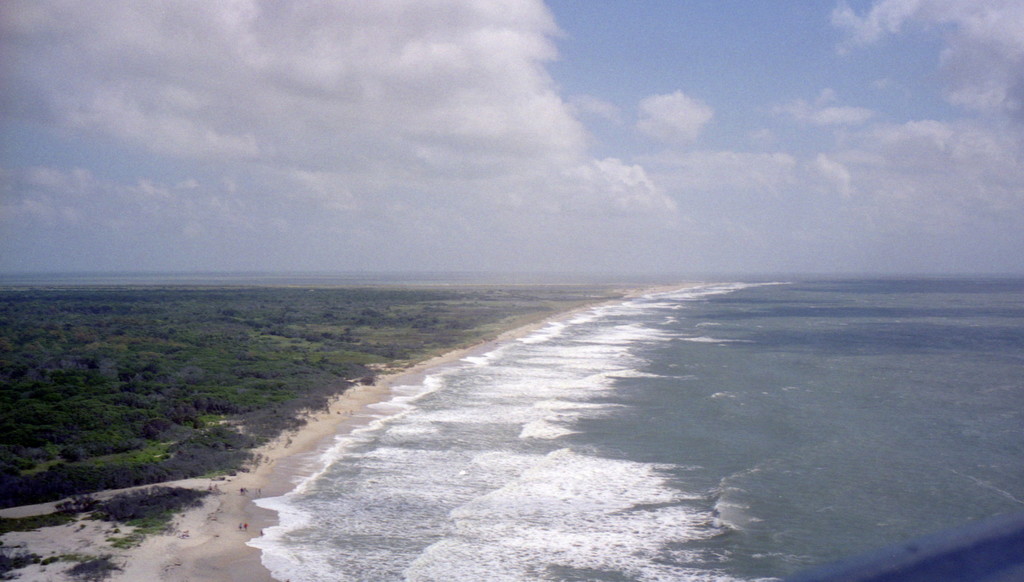 View north from the Cape Hatteras Lighthouse