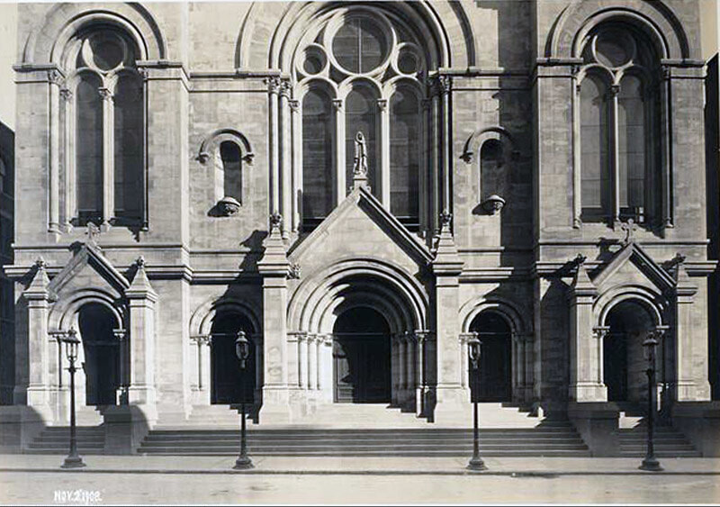 ast 117th Street. St. Paul's Roman Catholic Church. Entrance
