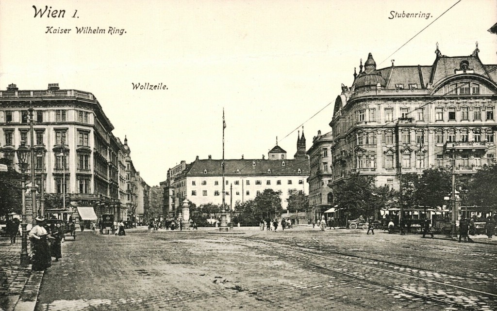 Kaiser Wilhelm Ring, Wollzeile, Stubenring