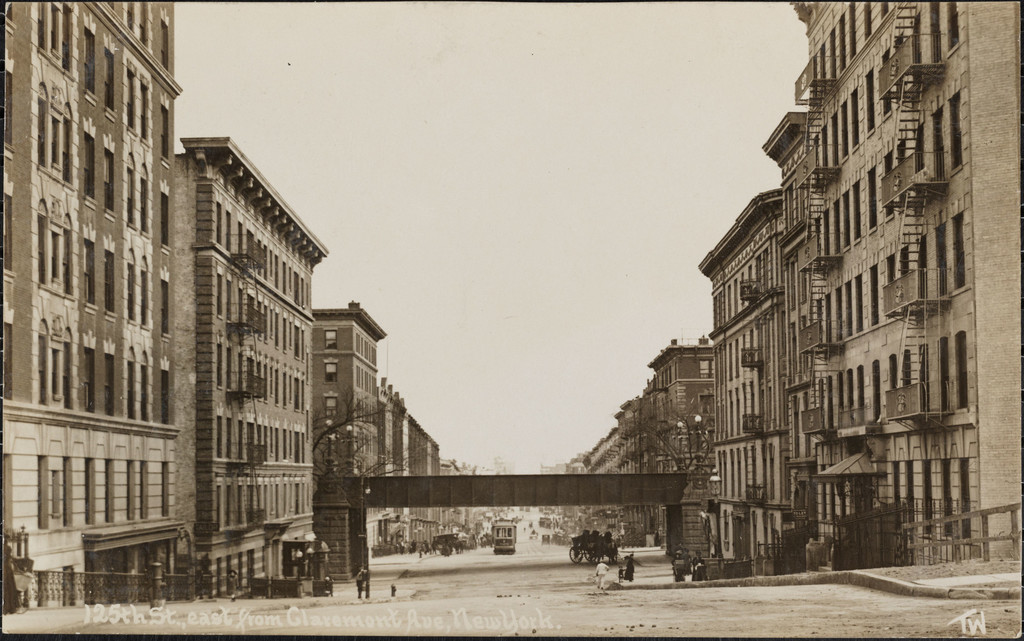 125th Street, east from Claremont Avenue