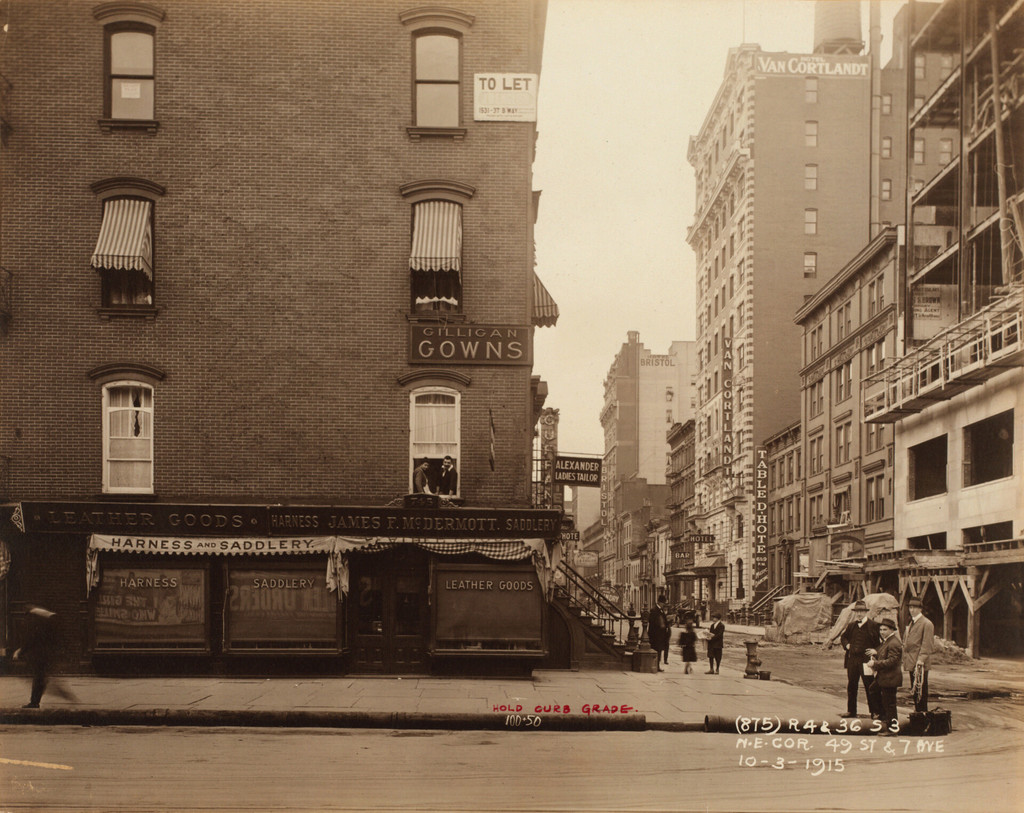 West 49th Street, east from Seventh Avenue