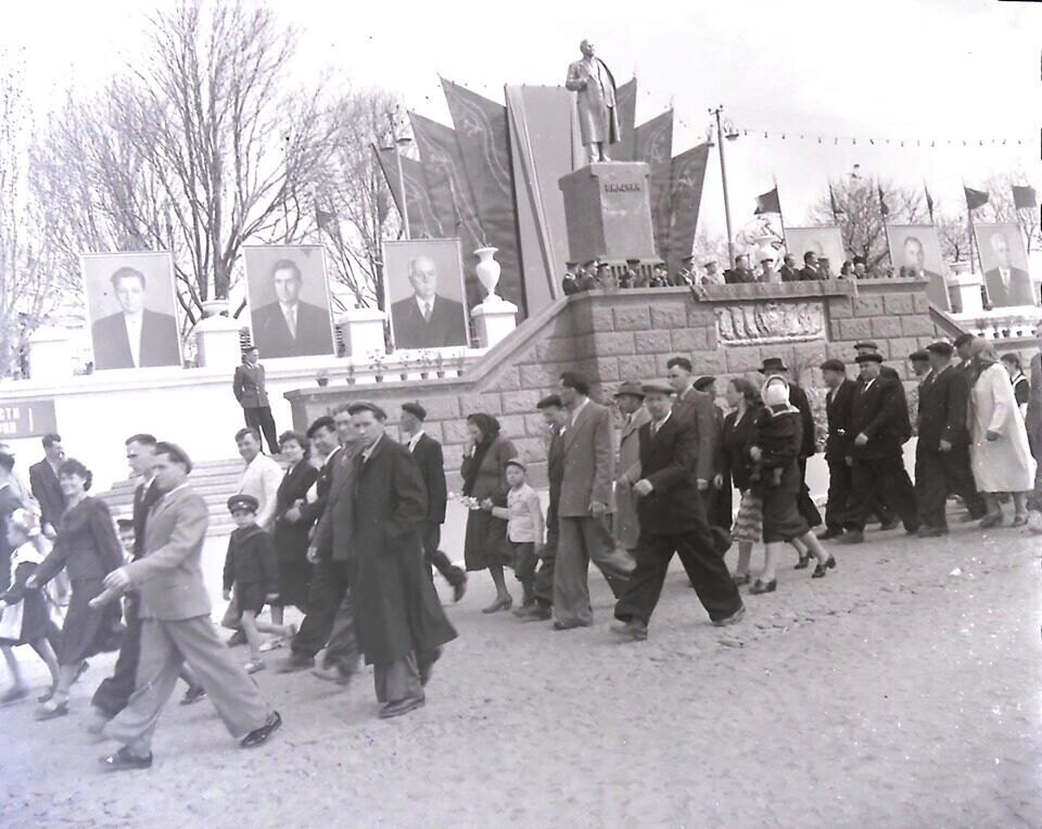 May Day demonstration in 1958