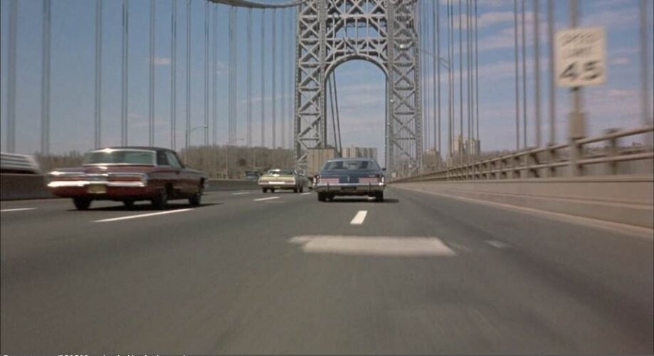 The chase on George Washington Bridge from The Seven Ups