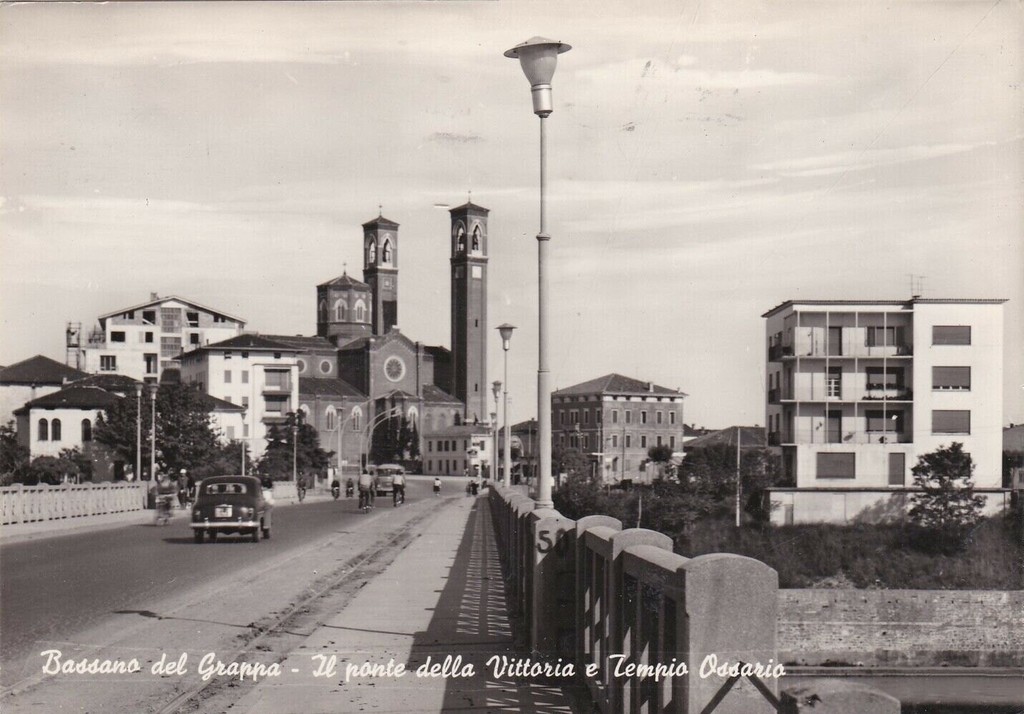 Bassano del Grappa, Ponte della Vittoria e Tempio Ossario