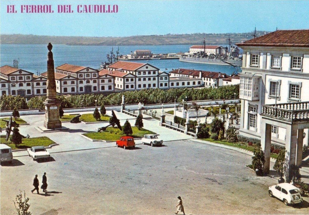 El Ferrol del Caudillo, Jardin de San Francisco y Obelisco a Curruca