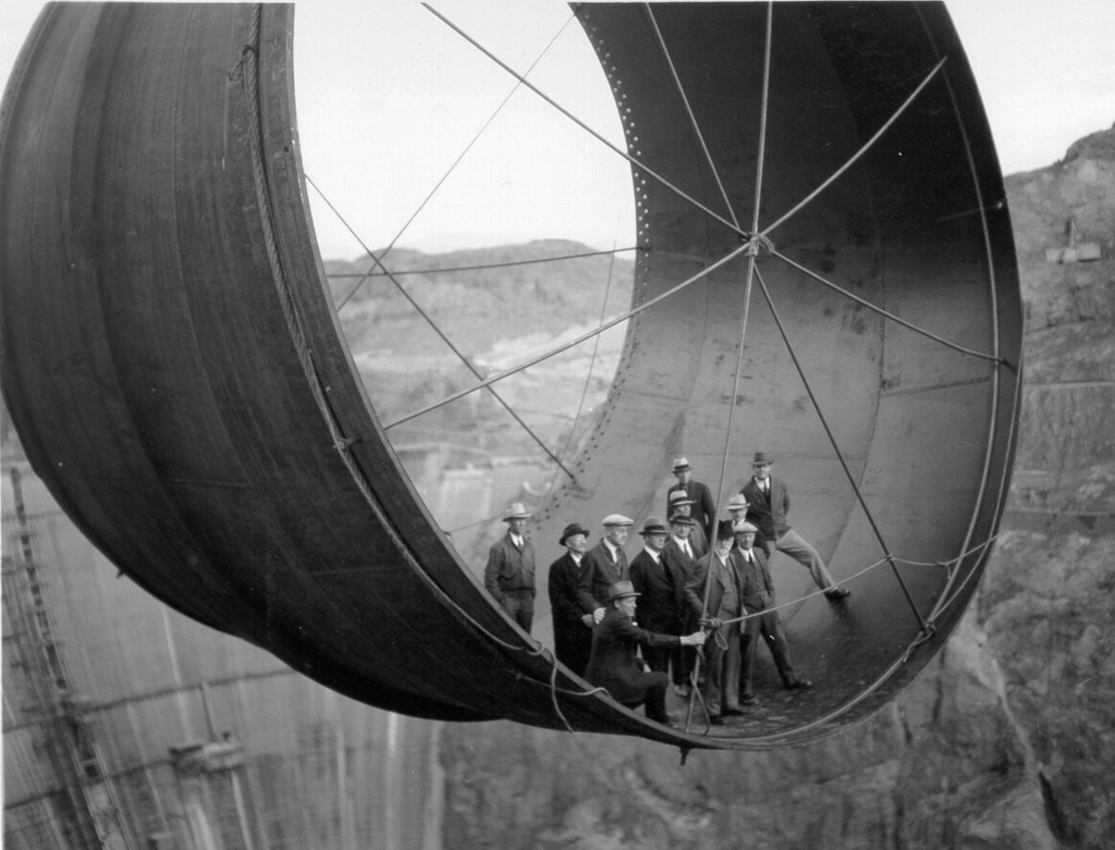 Hoover Dam construction