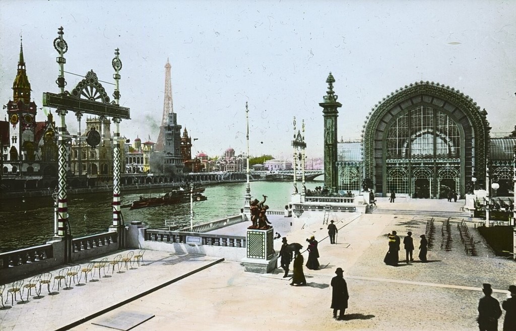 Paris Exposition: Palace of Horticulture and German Pavilion