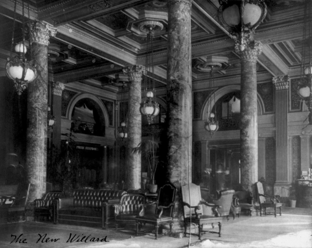 The New Willard Hotel, Washington, D.C. - lobby