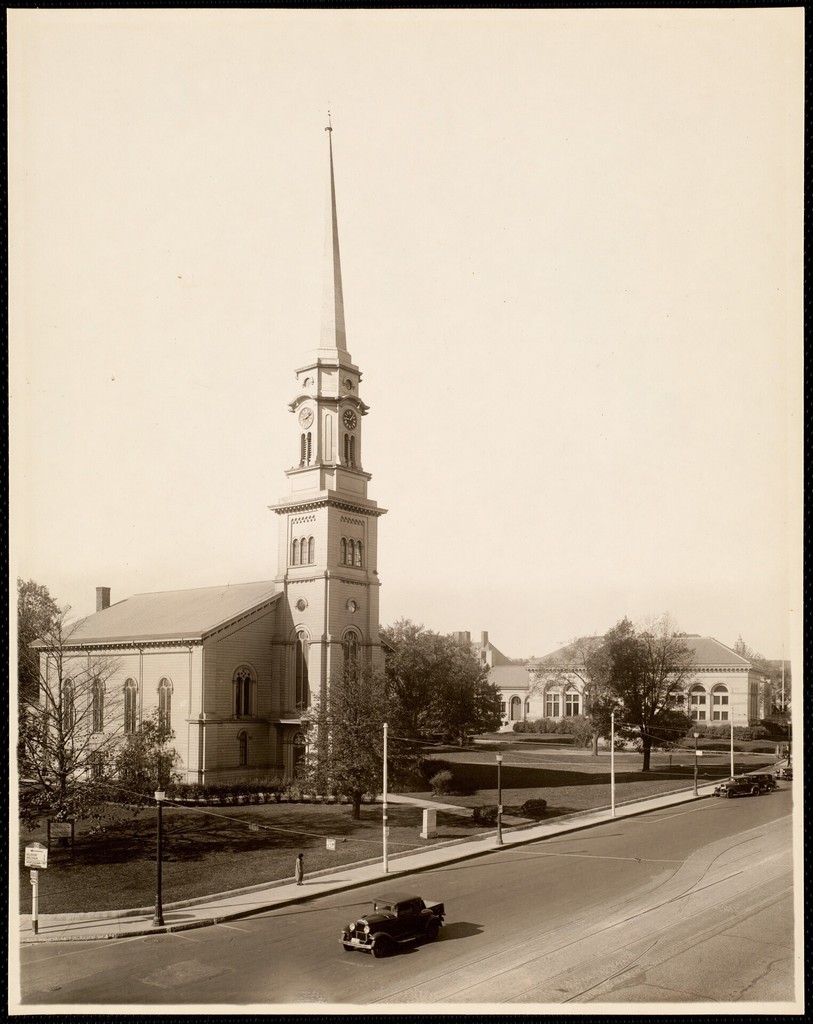 Arlington. First Parish Unitarian-Universalist Church (fourth structure)