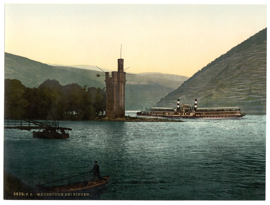 The Mouse Tower. Bingen, the Rhine