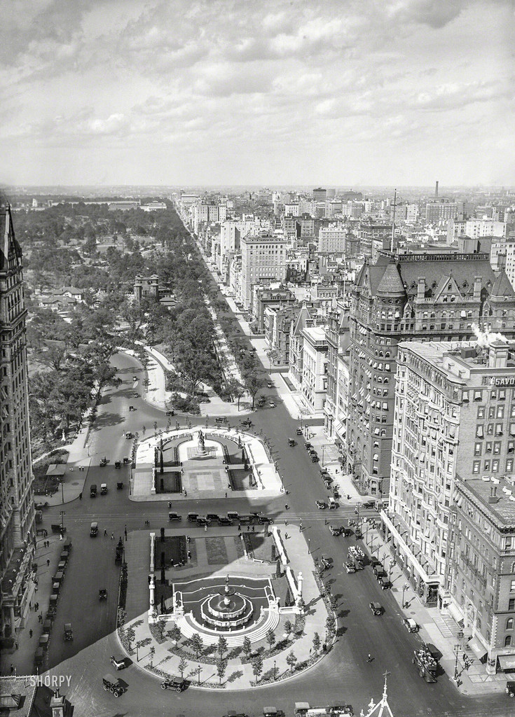 The view of Central Park