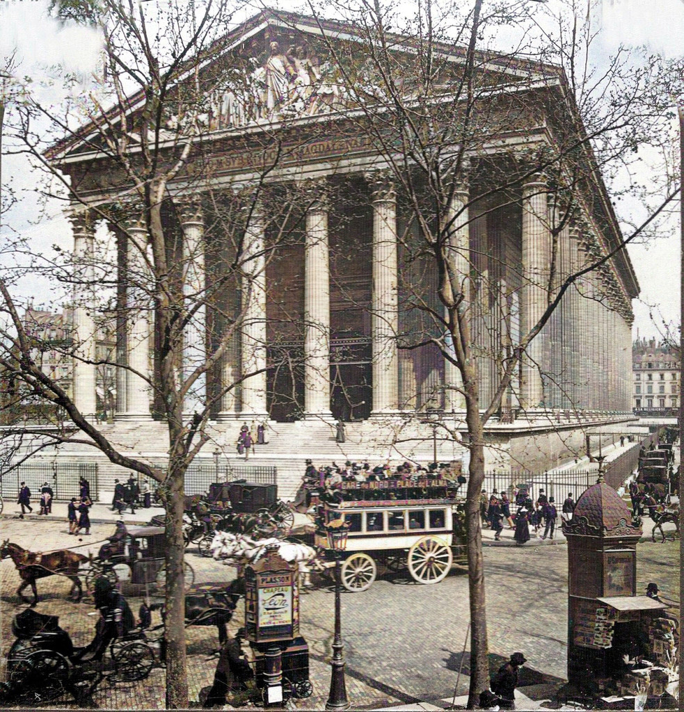 Église de la Madeleine. Paris. France. c. 1900.