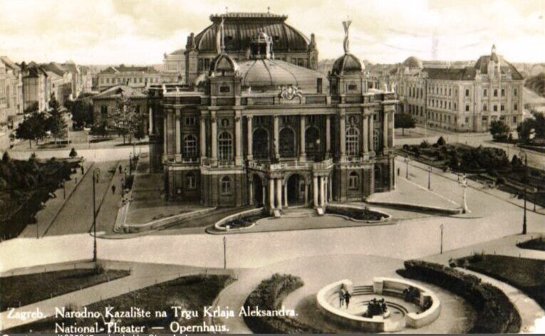 Narodno kazalište na Trgu Krlaja Aleksandra