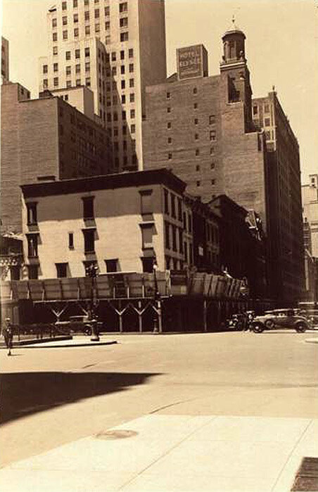 Park Ave., west side, showing S.W. corner of East 54th Street