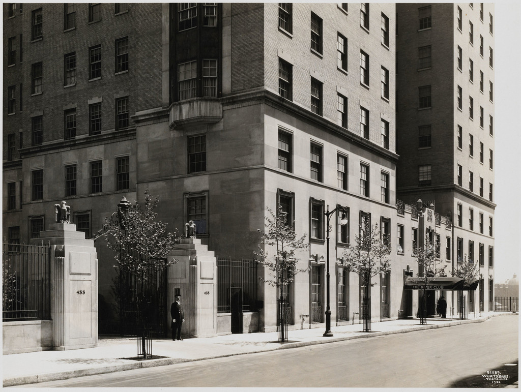 435 East 52nd Street. River House, lower stories