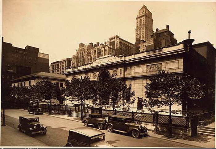 J. P. Morgan Library and Art Gallery, 36th Street, north side
