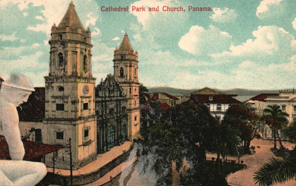 Ciudad de Panamá. Catedral Metropolitana & Plaza Catedral