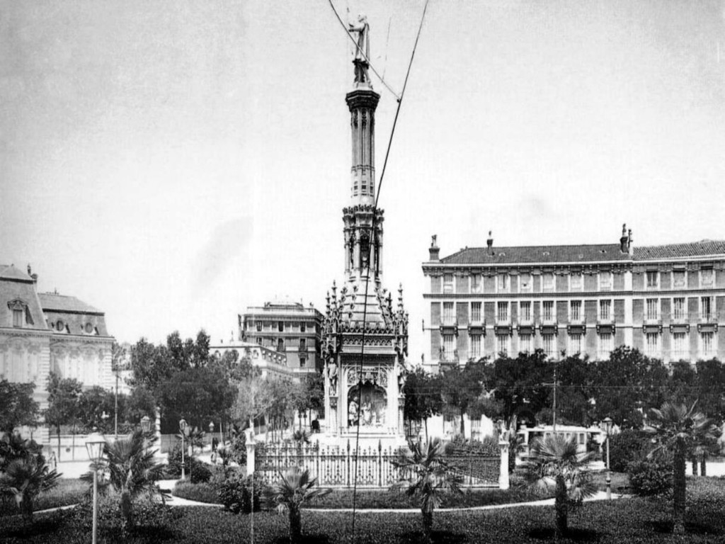 Plaza de Colón, 1898
