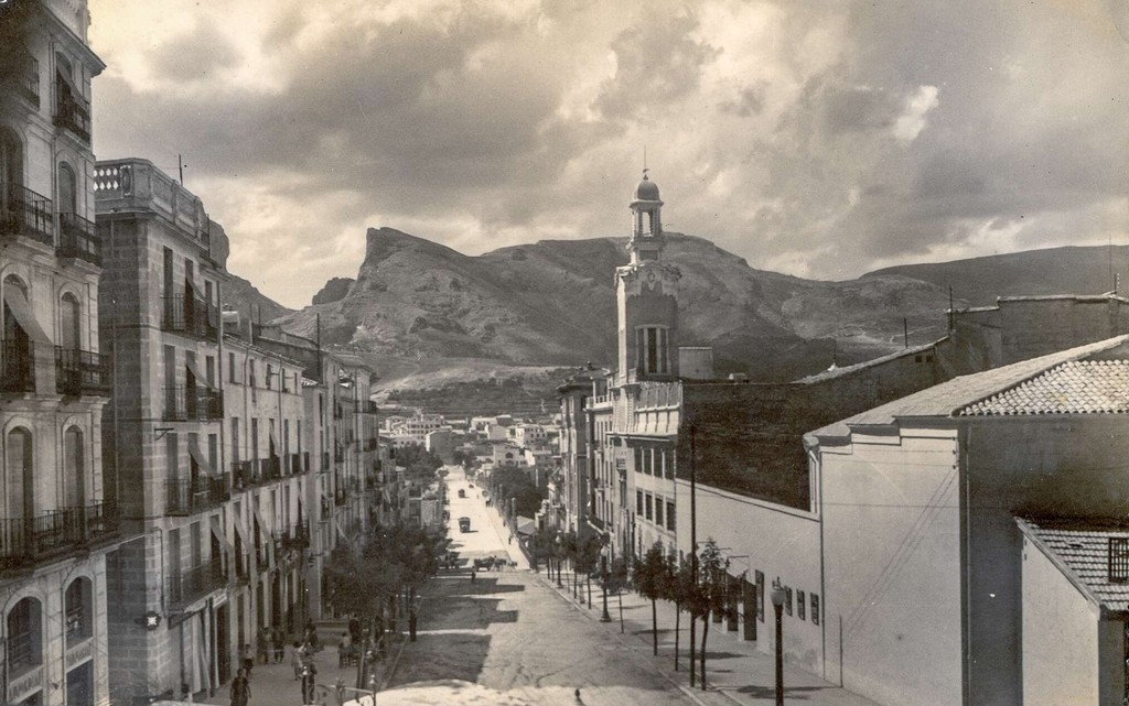 Vista de la calle Santo Tomás