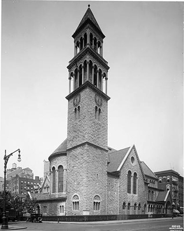 99th Street and Amsterdam Avenue, N.W. corner. St. Michael's Protestant Episcopal Church.