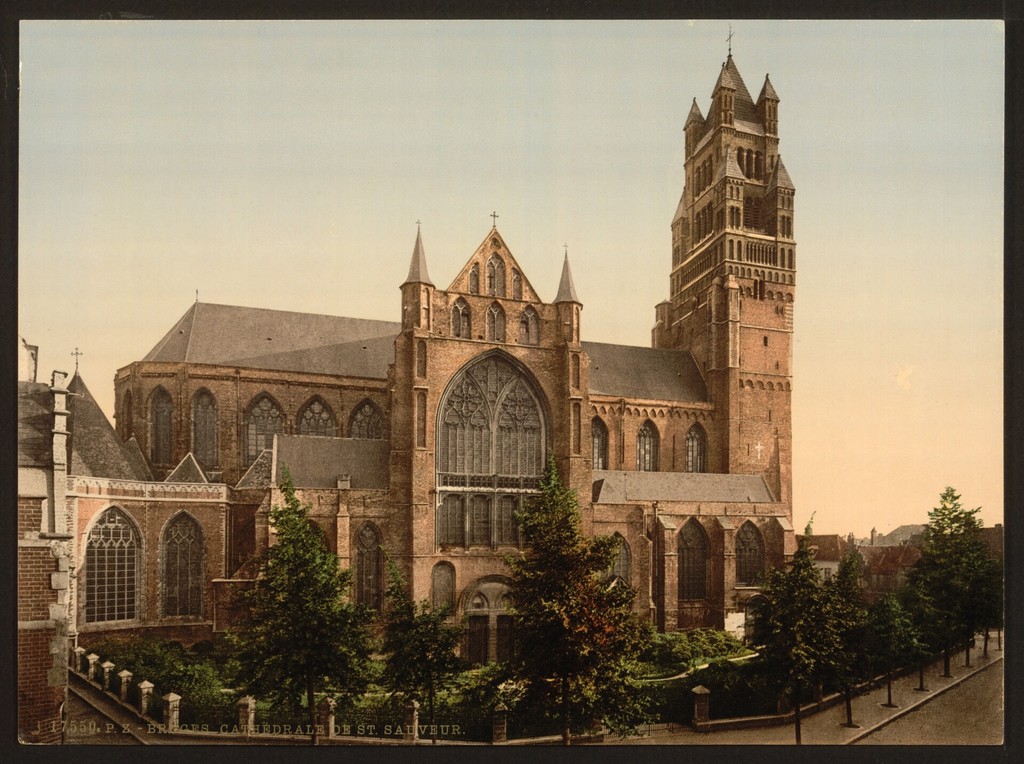 Cathedrale de St. Sauveur. Bruges