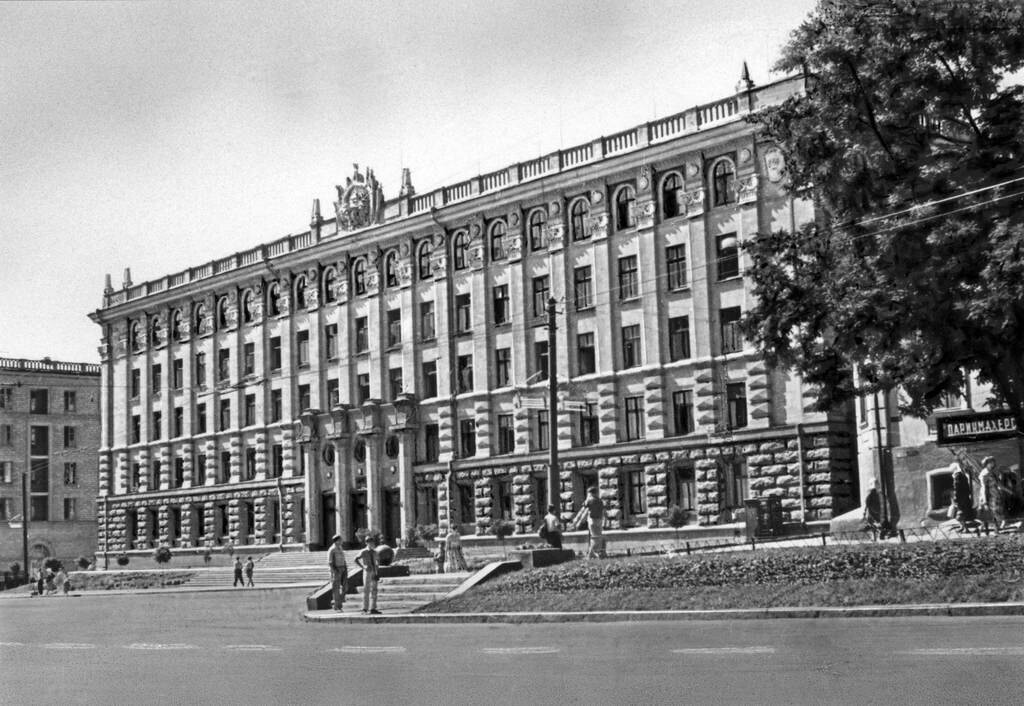 Clădirea Academiei de Științe a SSR-ului moldovenesc la Chișinău