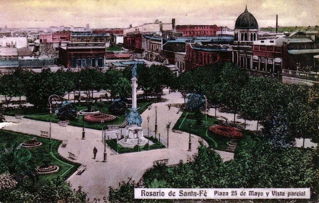 Rosario. Plaza 25 de Mayo