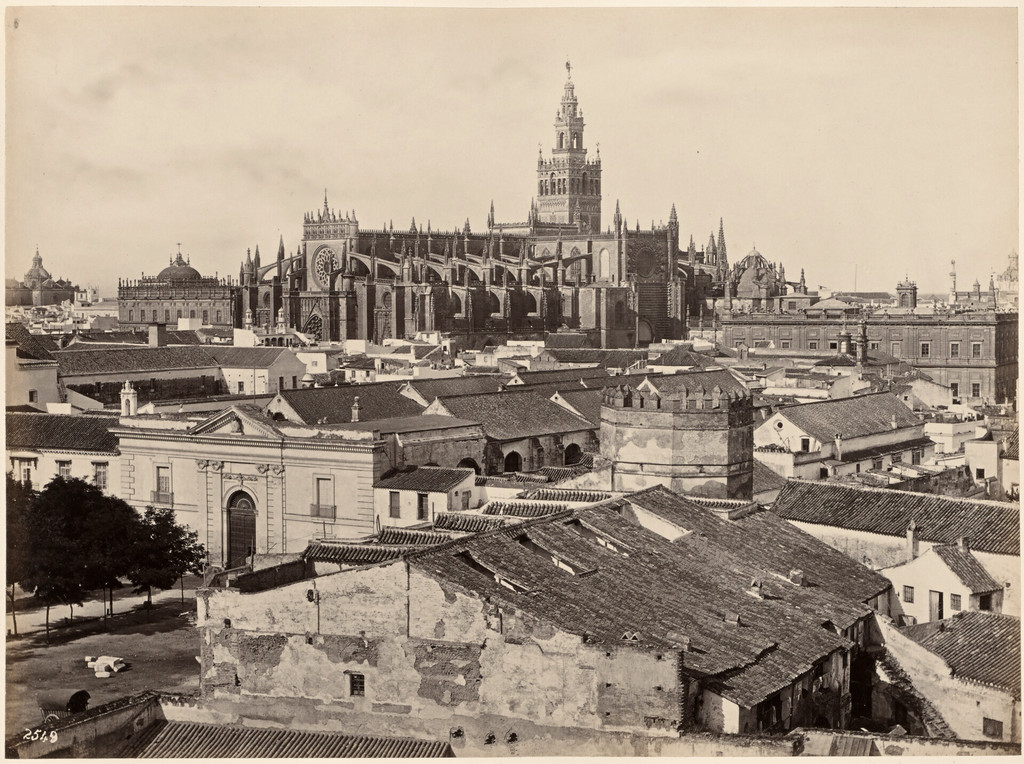 Catedral de Sevilla desde la Torre Dorada