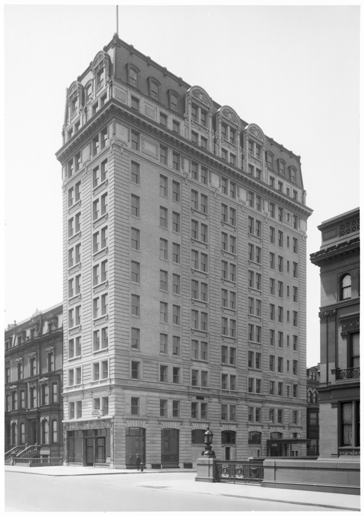 West 51st Street and 5th Avenue, southwest corner. Apartment house