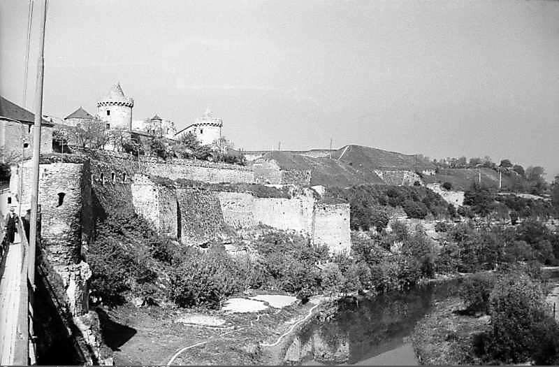Замок и река Смотрич