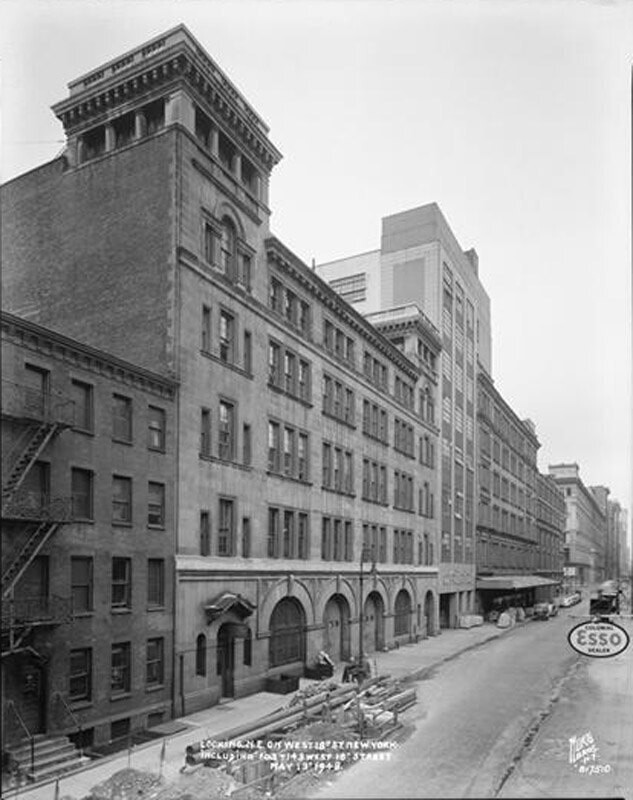 18th Street and 6th Avenue. General view on 18th Street looking east to 6th Avenue.