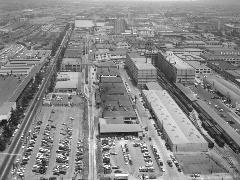 Central Manufacturing District Terminal, looking west
