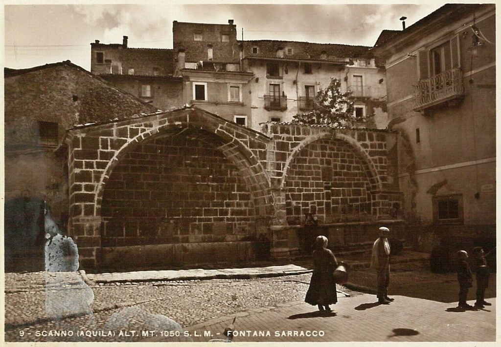 Scanno, Fontana Sarracco
