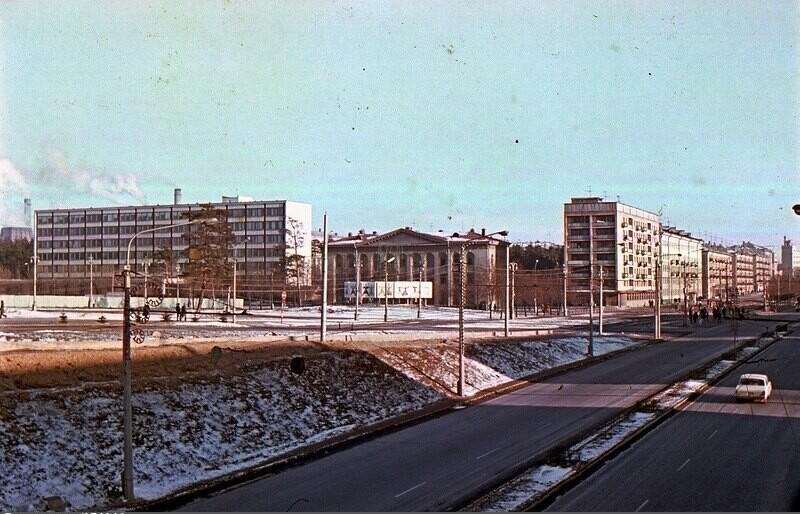 Партизанский проспект в январе 1973 г. (2)