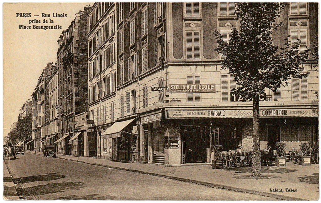 Rue Linois prise de la Place Beaugrenelle