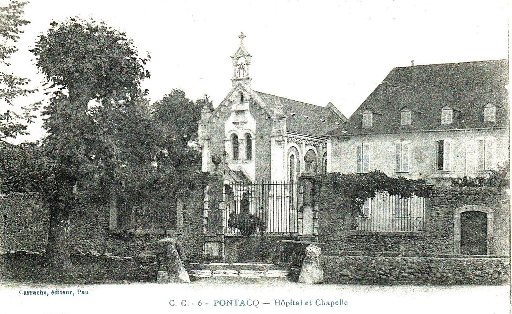 Pontacq. Hôpital et Chapelle