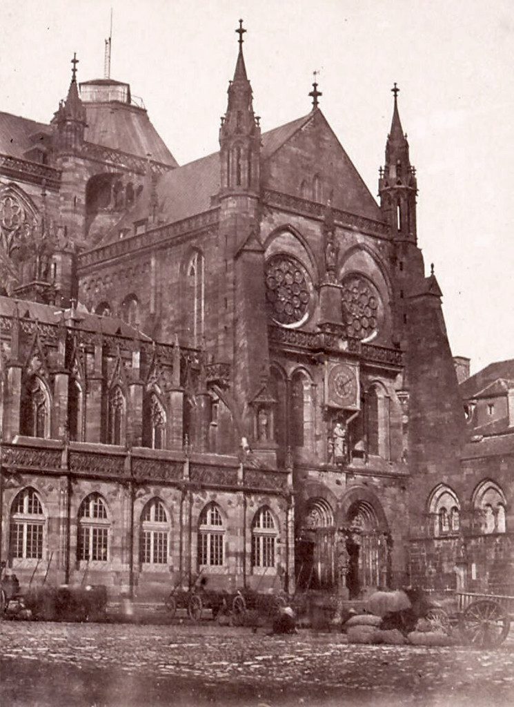 Cathédrale de Strasbourg. Face du Sud