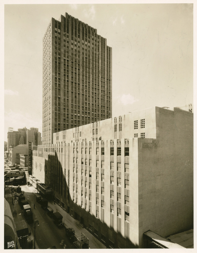 Rockefeller Center. Radio City Music Hall and RKO Building