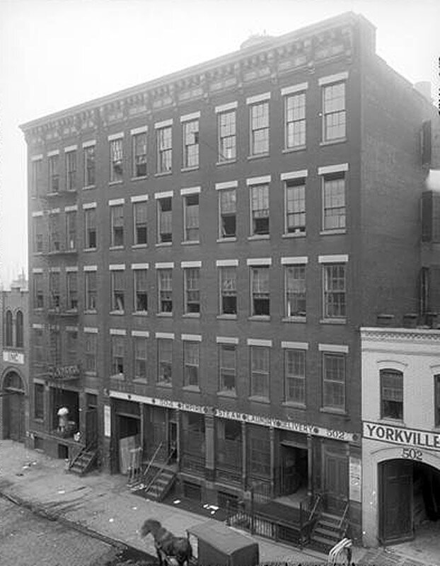 502-504 East 74th Street. Empire Steam Laundry, exterior.