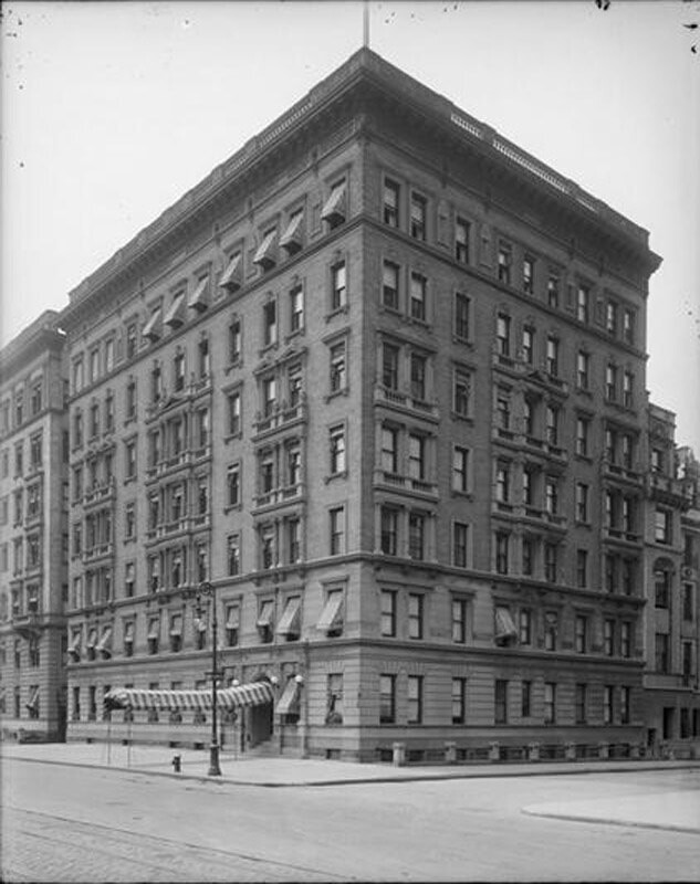 87th Street, S.W. corner of Central Park West. General exterior.