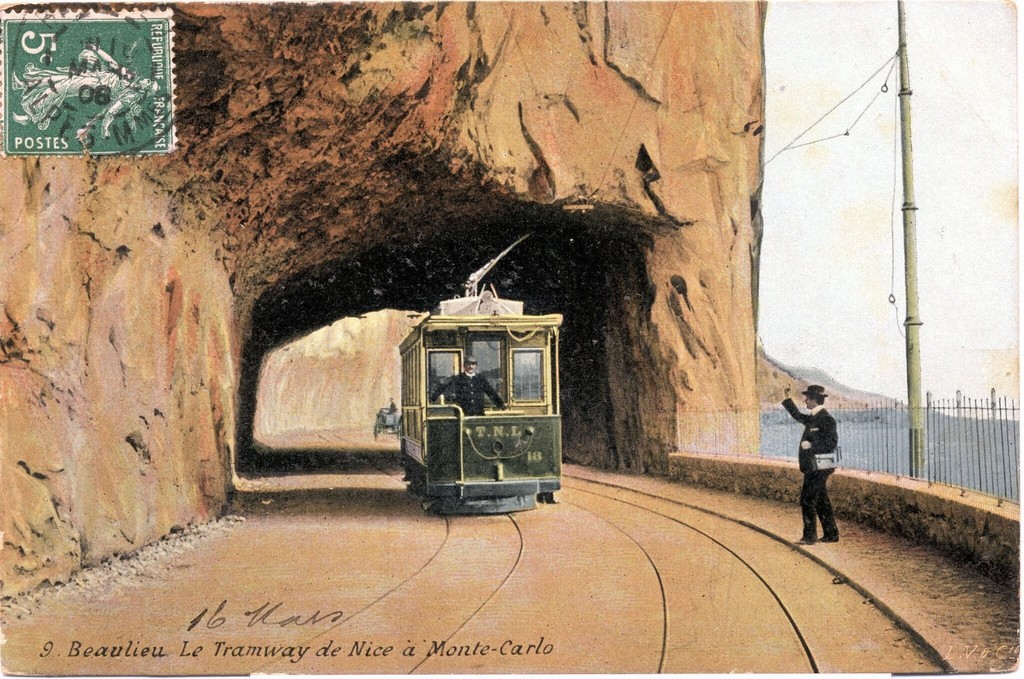 Beaulieu. Le Tramway de Nice a Monte-Carlo